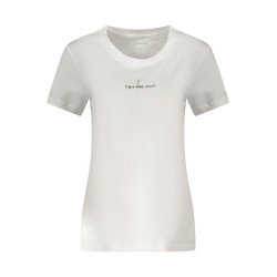 CALVIN KLEIN T-SHIRT MANICHE CORTE DONNA BIANCO