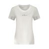 CALVIN KLEIN T-SHIRT MANICHE CORTE DONNA BIANCO