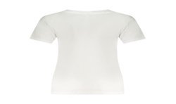 CALVIN KLEIN T-SHIRT MANICHE CORTE DONNA BIANCO