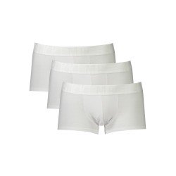BIKKEMBERGS BOXER UOMO BIANCO
