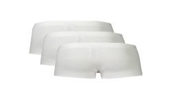 BIKKEMBERGS BOXER UOMO BIANCO
