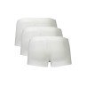 BIKKEMBERGS BOXER UOMO BIANCO