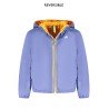 K-WAY GIACCA SPORTIVA BAMBINO BLU
