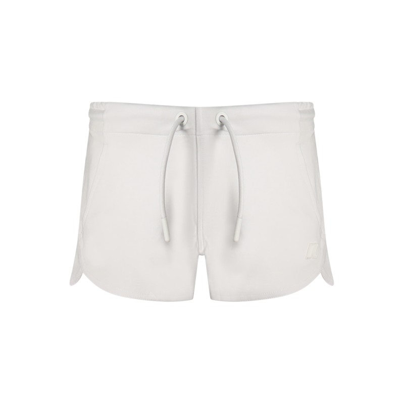 K-WAY PANTALONE SHORT BAMBINA BIANCO