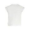 K-WAY T-SHIRT MANICHE CORTE BAMBINA BIANCO