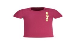 K-WAY T-SHIRT MANICHE CORTE BAMBINA VIOLA
