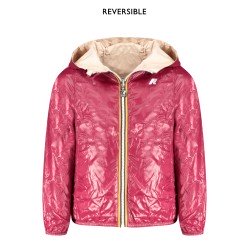 K-WAY GIACCA SPORTIVA BAMBINA ROSA