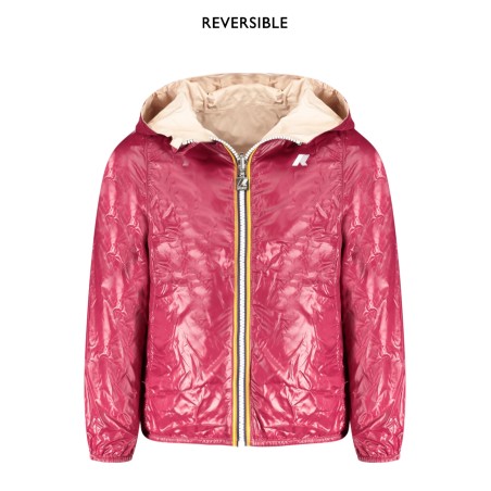K-WAY GIACCA SPORTIVA BAMBINA ROSA