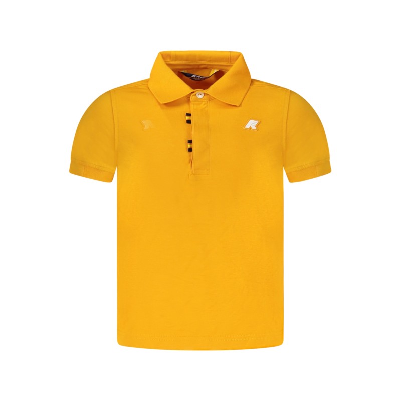 K-WAY POLO MANICHE CORTE BAMBINO ARANCIO