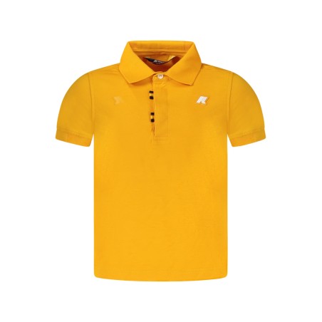 K-WAY POLO MANICHE CORTE BAMBINO ARANCIO