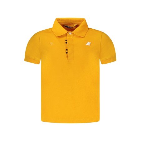 K-WAY POLO MANICHE CORTE BAMBINO ARANCIO