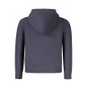 K-WAY FELPA CON ZIP BAMBINO BLU