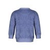 K-WAY FELPA CON ZIP BAMBINO BLU