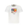 K-WAY T-SHIRT MANICHE CORTE BAMBINO BIANCO