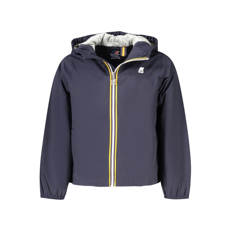 K-WAY GIACCA SPORTIVA BAMBINO BLU K-WAY GIACCA SPORTIVA BAMBINO BLU