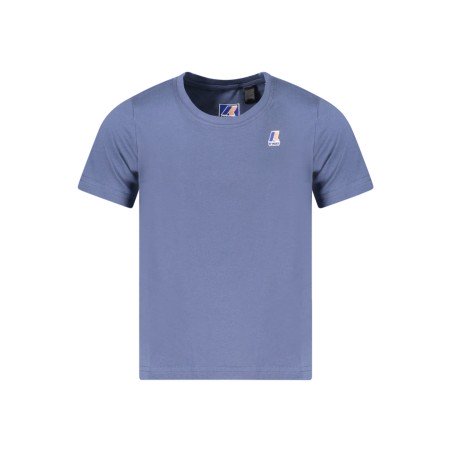 K-WAY T-SHIRT MANICHE CORTE BAMBINO BLU