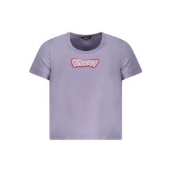 K-WAY T-SHIRT MANICHE CORTE BAMBINA VIOLA