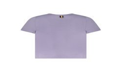 K-WAY T-SHIRT MANICHE CORTE BAMBINA VIOLA