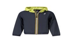 K-WAY GIACCA SPORTIVA BAMBINO BLU