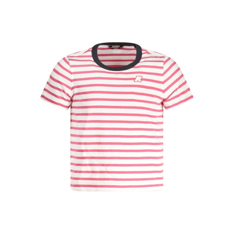 K-WAY T-SHIRT MANICHE CORTE BAMBINO BIANCO K-WAY T-SHIRT MANICHE CORTE BAMBINO BIANCO