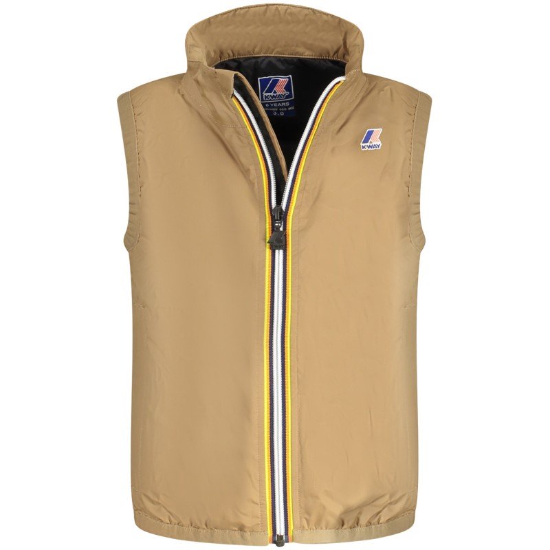 K-WAY SMANICATO BAMBINO MARRONE