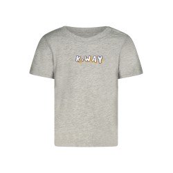 K-WAY T-SHIRT MANICHE CORTE BAMBINO GRIGIO
