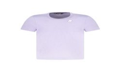 K-WAY T-SHIRT MANICHE CORTE BAMBINA VIOLA