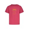 K-WAY T-SHIRT MANICHE CORTE BAMBINA ROSA