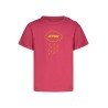 K-WAY T-SHIRT MANICHE CORTE BAMBINA ROSA
