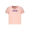 K-WAY T-SHIRT MANICHE CORTE BAMBINA ROSA