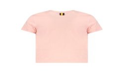 K-WAY T-SHIRT MANICHE CORTE BAMBINA ROSA