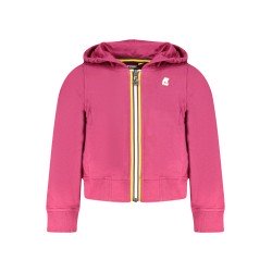 K-WAY FELPA CON ZIP BAMBINA VIOLA
