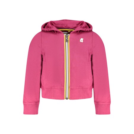 K-WAY FELPA CON ZIP BAMBINA VIOLA
