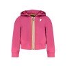 K-WAY FELPA CON ZIP BAMBINA VIOLA