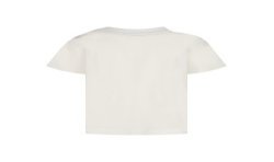 K-WAY T-SHIRT MANICHE CORTE BAMBINO BIANCO