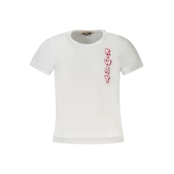K-WAY T-SHIRT MANICHE CORTE BAMBINA BIANCO