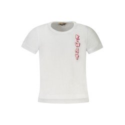 K-WAY T-SHIRT MANICHE CORTE BAMBINA BIANCO