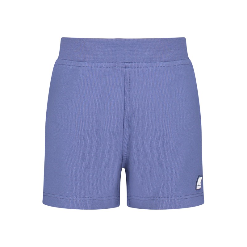 K-WAY PANTALONE SHORT BAMBINO BLU