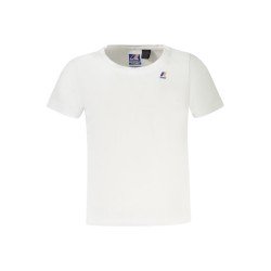 K-WAY T-SHIRT MANICHE CORTE BAMBINO BIANCO