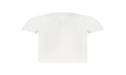 K-WAY T-SHIRT MANICHE CORTE BAMBINO BIANCO