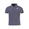K-WAY POLO MANICHE CORTE BAMBINO BLU