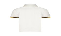 K-WAY POLO MANICHE CORTE BAMBINO BIANCO