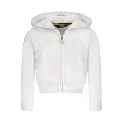 K-WAY FELPA CON ZIP BAMBINA BIANCO