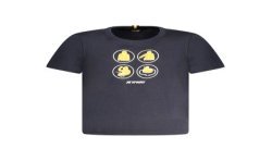 K-WAY T-SHIRT MANICHE CORTE BAMBINO BLU