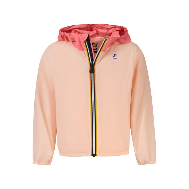 K-WAY GIACCA SPORTIVA BAMBINA ROSA K-WAY GIACCA SPORTIVA BAMBINA ROSA