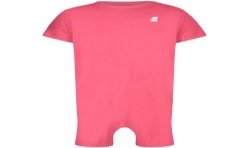 K-WAY BODY MANICHE CORTE BAMBINA ROSA