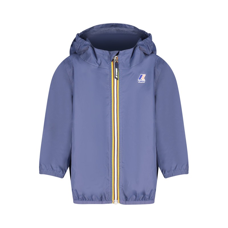 K-WAY GIACCA SPORTIVA BAMBINO BLU K-WAY GIACCA SPORTIVA BAMBINO BLU
