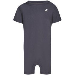 K-WAY BODY MANICHE CORTE BAMBINO BLU