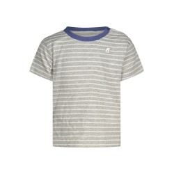 K-WAY T-SHIRT MANICHE CORTE BAMBINO GRIGIO