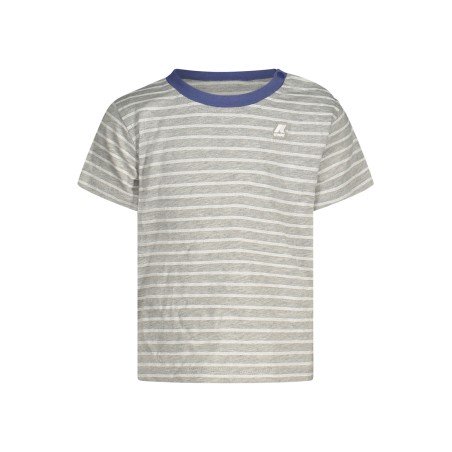 K-WAY T-SHIRT MANICHE CORTE BAMBINO GRIGIO